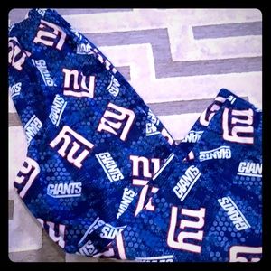 NWOT New York Giants Pajama bottoms